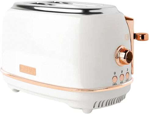 Haden 1.7L Stainless Steel Electric Kettle and 2 Slice Wide Slot Toaster Kitchen Appliance Set for Home and Cooking Essentials, Black/Copper in Saudi Arabia