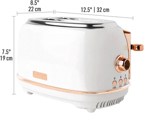 Haden 1.7L Stainless Steel Electric Kettle and 2 Slice Wide Slot Toaster Kitchen Appliance Set for Home and Cooking Essentials, Black/Copper in Saudi Arabia