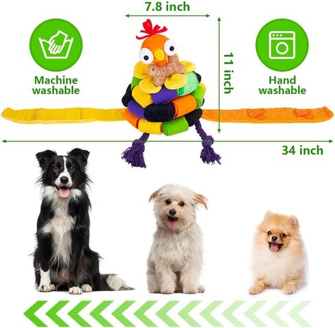 ترقية أنبوب التفاعلية snuffle الكلب اللعب snuffle الكرة للكلاب الصغيرة المتوسطة الكبيرة سلالة، الكلب لغز اللعب تغذية بطيئة علاج الكرة للملل، صار الحيوانات الأليفة snuffle حصيرة إثراء اللعب in Saudi Arabia