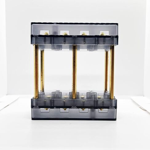 DIY Energy Storage Kit 21700 Battery Holder Case Box Bracket Slot PC+ABS Plastic Material,Support 2S3P 3S2P 1S6P Splicable No Soldering Support High Current 2pcs (2pcs 2 * 3 Slots) in Kuwait