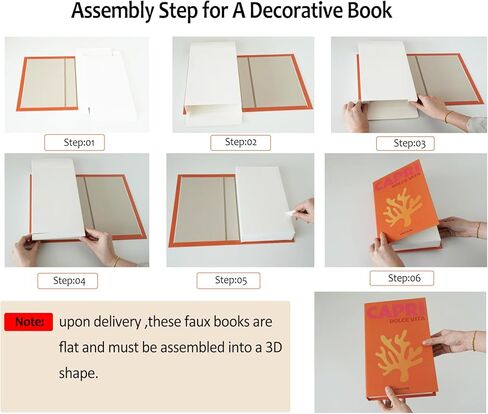 Chic Faux Book Set for Stylish Home Decor - Preppy Aesthetic Collection in Saudi Arabia