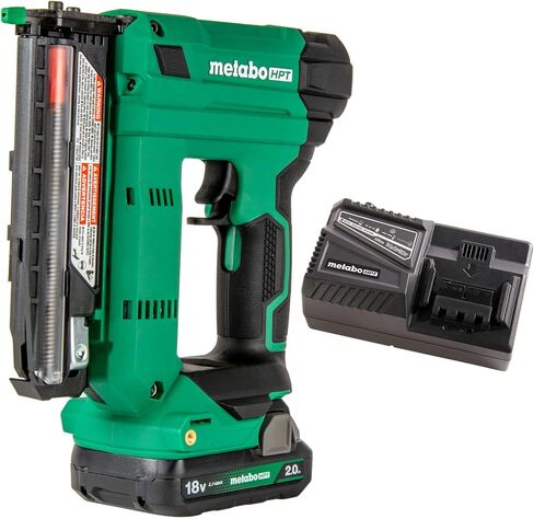 Metabo HPT 18V MultiVolt™ Cordless 23-Gauge Pin Nailer Kit | Includes Battery and Charger | Double Trigger for Maximum Safety | One Piece Nose Structure | Dry Fire Lockout | NP1835DA in Saudi Arabia