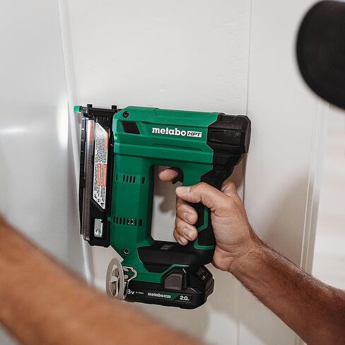 Metabo HPT 18V MultiVolt™ Cordless 23-Gauge Pin Nailer Kit | Includes Battery and Charger | Double Trigger for Maximum Safety | One Piece Nose Structure | Dry Fire Lockout | NP1835DA in Saudi Arabia
