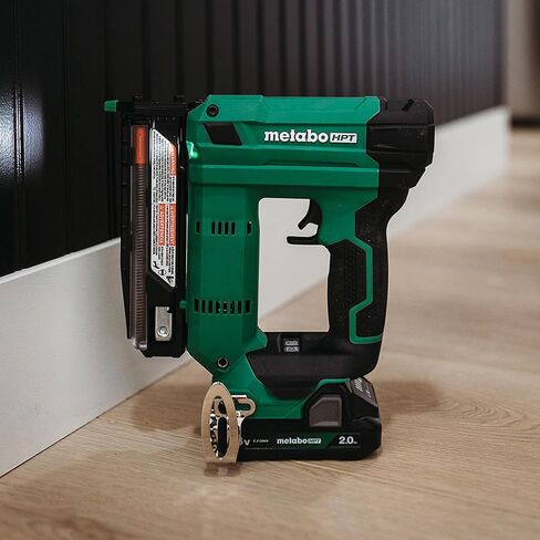Metabo HPT 18V MultiVolt™ Cordless 23-Gauge Pin Nailer Kit | Includes Battery and Charger | Double Trigger for Maximum Safety | One Piece Nose Structure | Dry Fire Lockout | NP1835DA in Saudi Arabia