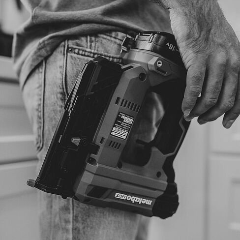 Metabo HPT 18V MultiVolt™ Cordless 23-Gauge Pin Nailer Kit | Includes Battery and Charger | Double Trigger for Maximum Safety | One Piece Nose Structure | Dry Fire Lockout | NP1835DA in Saudi Arabia