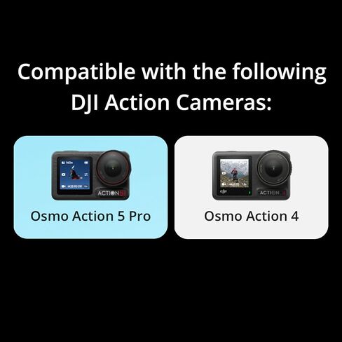 مقبض شحن متعدد الوظائف DJI Osmo Action مع حافظة سيليكون واقية وحزمة واقيات من الزجاج المقسى - مقبض شحن مع بطارية عالية السعة والتحكم في الكاميرا (3 عناصر) in Saudi Arabia
