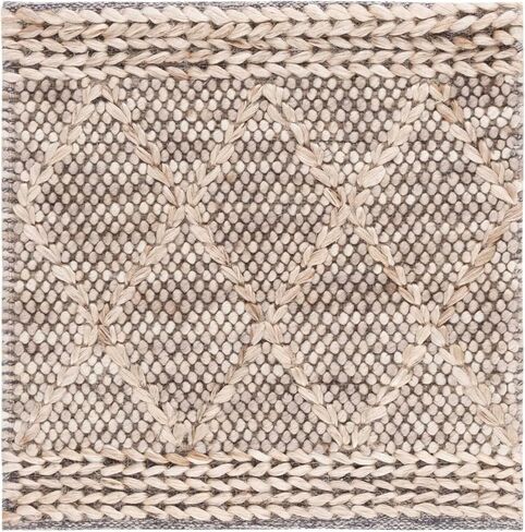 سجادة SAFAVIEH Madison Collection - 2'2" x 14'، أزرق ورمادي، تصميم تجريدي بوهو حديث، لا يتساقط ويسهل العناية به، مثالي للمناطق ذات الحركة المرورية العالية في غرفة المعيشة وغرفة النوم (MAD440M) in Saudi Arabia
