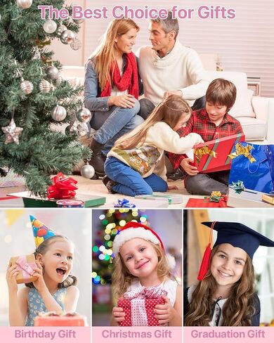 Digital Camera with 32G Card, 1080P Kid Camera 44MP HD Digital Camera Cheap Compact Digital Camera Photo Camera with 2.4" Screen 16X Digital Zoom and 1 Battery for Girls, Boys, Beginner in Saudi Arabia