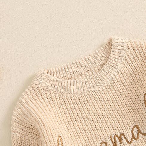 YINGISFITM Thanksgiving Baby Girl Boy Outfit Toddler Thanksgiving Halloween Sweater Knit Sweaters Fall Winter Clothes in Kuwait