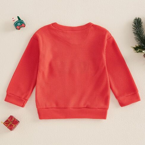 Toddler Baby Girl Boy Christmas Outfit Christmas Cookie Tester Sweatshirt Long Sleeve Pullover Fall Winter Clothes in Kuwait