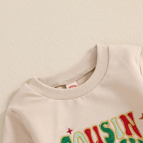 Toddler Baby Girl Boy Christmas Outfit Christmas Cookie Tester Sweatshirt Long Sleeve Pullover Fall Winter Clothes in Saudi Arabia
