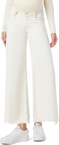 HUDSON Women's James Maternity Wide Leg Crop Jean in Saudi Arabia