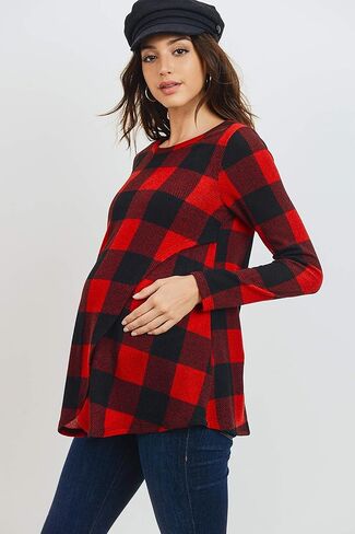 Women's Maternity Nursing Sweater Tunic Top in Kuwait