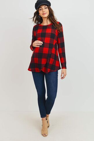 Women's Maternity Nursing Sweater Tunic Top in Kuwait