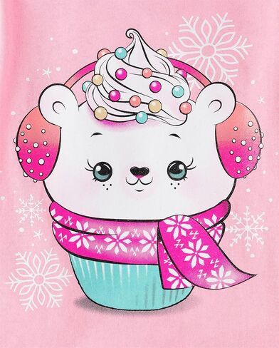 The Children's Place Baby Girls' and Toddler All Holidays Long Sleeve Graphic T-Shirts,multipacks in Saudi Arabia