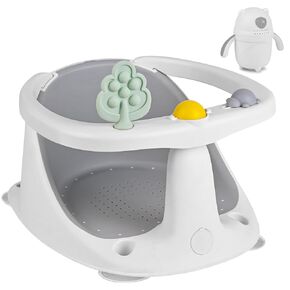 Baby Bath Seat for Babies 6 Months & Up - Bathtub Seats for Babies Sitting Up with Rinse Cup, Non-Slip, Comfortable, Infant Bath Essentials