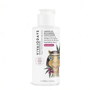 Toddlers & Kids Organic Castor Oil Nourishing Rinse-Off Conditioner: a silicone-free marvel that effortlessly nurtures hair. 3.4 fl. oz. | 100 ml.