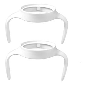 Baby Bottle Handles for Mam Bottle, Bottle Holder for Baby, 4 Count, Purple