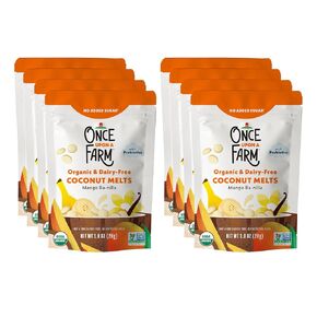 Once Upon a Farm Organic Coconut Melts, Mixed Berry, 8ct