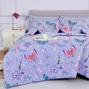 Mooreeke Kids Full Comforter Sets for Boys 8 Pieces Excavator Grey Bedding Set for Teens Soft Microfiber Kids Bed in A Bag with Comforter, Sheet Set, Shams and Decorative Toy Pillow All Season
