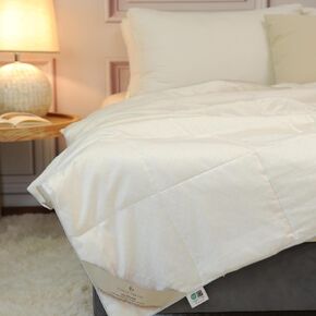 CUDDLE DREAMS Wool Comforter Duvet Insert, 100% Australian Wool Filling with Soft Noiseless Cotton Shell, Natural Warmth (Midweight for All Season, King)