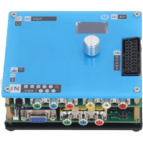 VGA GBSC Converter, LCD VGA High Definition Multimedia Interface 3 Output GBS Control Video Game Converter