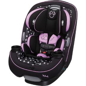 Disney Baby Grow and Go All-in-One Convertible Car Seat, Rear Facing Car Seat 5-40 pounds, Forward Facing Car Seat 30-65 pounds, Booster Car Seat 40-100 lbs, Minnie Charm