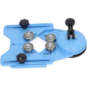 Drill Bit Hole Saw Guide Adjustable Hole Saw Guide Jig Fixture Hole Drill Guide Locator with Suction Cup for Marble Tile Glass Centering Locator Holder Jig Fixture