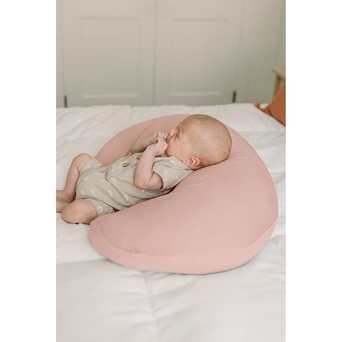 Konssy 2 Pack Nursing Pillow Covers, Soft Stretchy Cover for Breastfeeding | Covers Only, Milk Silk Fabric, Breathable & Machine Washable, Slipcovers for Newborn Baby Boy Girl, (Beige, Blossom) in Saudi Arabia