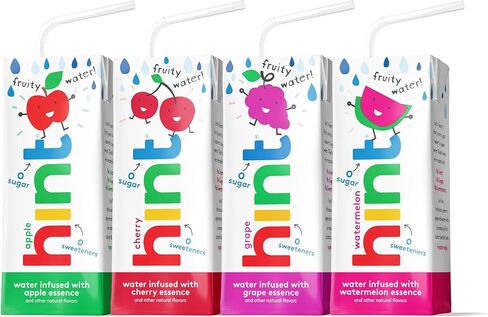 Hint Kids Water Apple, Pure Water Infused Apple, Zero Sugar, Zero Calories, Zero Sweeteners, Zero Preservatives, Zero Artificial Flavors, 6.75 Fl Oz (Pack of 32) in Saudi Arabia
