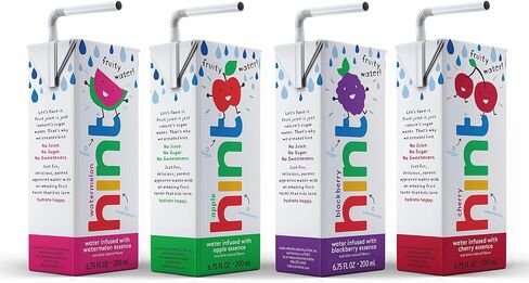 Hint Kids Water Apple, Pure Water Infused Apple, Zero Sugar, Zero Calories, Zero Sweeteners, Zero Preservatives, Zero Artificial Flavors, 6.75 Fl Oz (Pack of 32) in Saudi Arabia