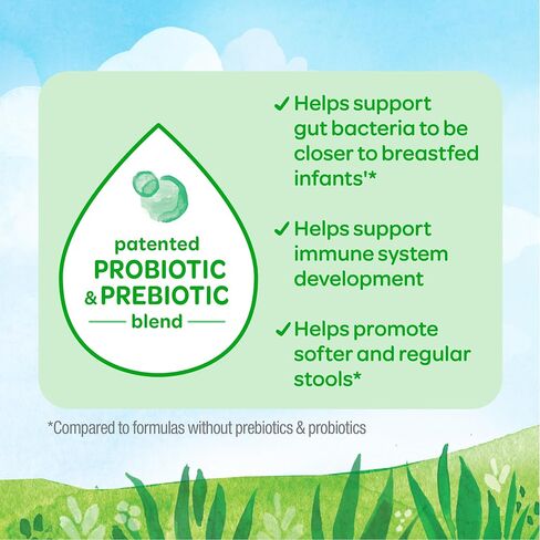 Happy Baby Organics Stage 2 Infant Formula, 6-12 Months, Milk Based Organic Baby Formula Powder with Iron, Probiotics & Prebiotics for Immune & Digestive Support, 22.9 Ounce (Pack of 1) in Saudi Arabia