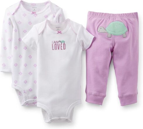 Carter's Baby Girls' 3 Piece Take me Away Set (Baby) - Perfect in Saudi Arabia