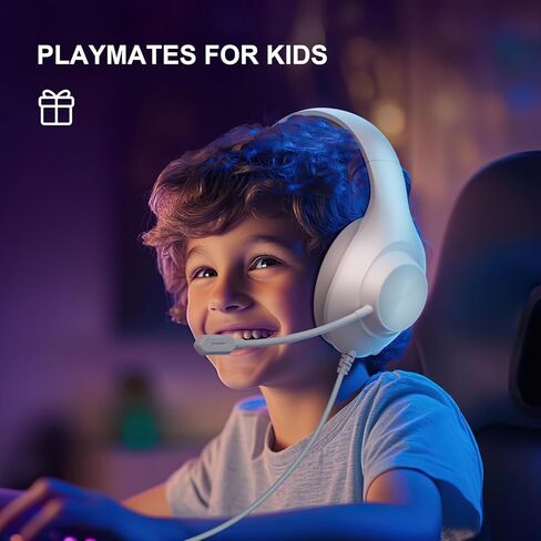 Gaming Headset PS5 Headset, Wired Headset with 7.1 Surround Sound, H-7 Gaming Over Ear Headphones with Noise Cancelling Flexible Mic Memory Earmuffs, for PC/PS5/PS/XboxSeries X/S/Switch (Purple) in Kuwait