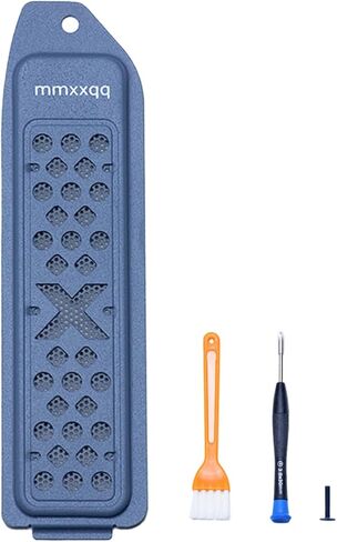 غطاء حوض الحرارة بفتحة توسيع PS5 M.2 SSD، مناسب لتبديد الحرارة PS5 NVMe SSD، مقاوم للغبار، مسامي، (أسود) in Kuwait