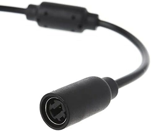 1 قطعة أسود USB الانفصال PC تمديد كابل الحبل محول محول ل Xbox 360 وحدة تحكم سلكية غمبد ، الملحقات in Saudi Arabia
