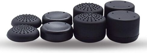 مقابض متوافقة مع غلاف وحدة تحكم PS5، مقابض سيليكون لوحدة تحكم PlayStation 5 غطاء حماية مضاد للانزلاق لجهاز تحكم PS5 - مع 8 قطع من مقابض الإبهام الاحترافية - CamouBlue in Kuwait