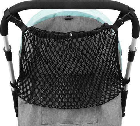 منظم عربة الأطفال العالمي من Accmor، حقيبة شبكية شبكية من البوليستر تناسب عربات الأطفال Uppababy وNuna وBritax وDoona، ملحقات شبكة تخزين شبكية لعربة الأطفال غير قابلة للانزلاق وقابلة للتعديل in Saudi Arabia