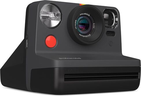 Polaroid Now Gen2 I-Type Instant Film Camera Gift Bundle - Now Gen2 Black and White with Double Pack of Color Film (16 Photos) Bonus White Small Photo Album (6440) in Saudi Arabia