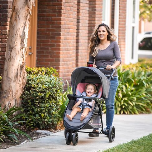 نظام السفر لعربة الأطفال بيبي تريند EZ Ride مع مقعد السيارة للرضع EZ-Lift™، فلامينجو بينك in Kuwait