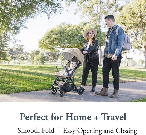 Inglesina Quid Stroller - Alpaca Beige - Ultra Compact Lightweight Travel Stroller, Babies and Toddlers, Airplane Overhead, Foldable, Reclining Seat, Collapsible Canopy, 3 Months - 50 lbs, BPA Free in Saudi Arabia