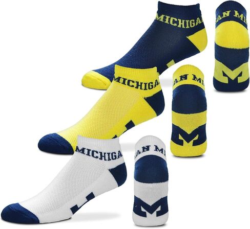 For Bare Feet NCAA Mens Money Ankle Socks-3 Pack-Oklahoma Sooners-Large (10-13) in Saudi Arabia