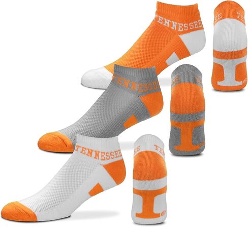 For Bare Feet NCAA Mens Money Ankle Socks-3 Pack-Oklahoma Sooners-Large (10-13) in Saudi Arabia