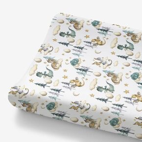 HawSkgFub Koala Bear Leaf Changing Pad Cover for Baby Girls Boys, Natural Australian Animal Diaper Change Table Covers, Soft Stretchy Breathable Safe Snug Fitted Changing Mat Sheets Fit 32