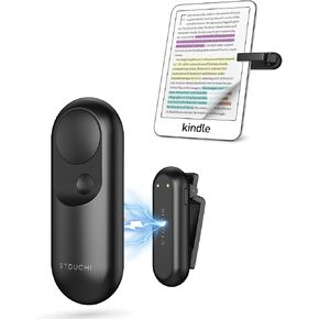 Page Turner for Kindle, Stouchi Remote Control Page Turner for Kindle Paperwhite Kobo Oasis Tablet Kindle Accessories E-Book Remote Control