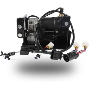 Airmatic Air Suspension Compressor Air Pump Kit Replacement 949-000 15254590 for Chevrolet Chevy Escalade Avalanche Suburban Tahoe, Cadillac Escalade, GMC Yukon （improved model ）