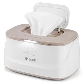 Baby Wipe Warmer, Wipe Warmer and Baby Wet Wipes Dispenser, 3 Temperature Control Large Capacity Wipes Warmer for Babies with Night Light (Pure White)