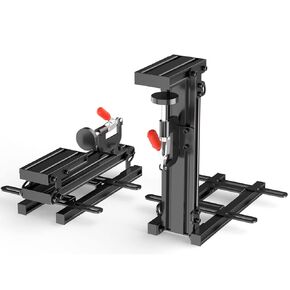 DIWANGUS Hotas Mount Foldable Desk Mount for Flight Joystick Throttle Hotas Joystick Mount for X52/X52 Pro/X56 T16000M/HOTAS Warthog/T Flight One/4/TCA/VKB Gladiator NXT/VPC WARBRD（2PCS）