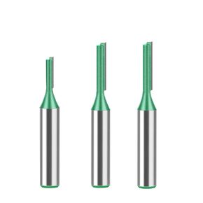 6 PCS Straight Router Bit Set 8mm Shank,Double Flute Woodworking Milling Cutter Router Bit Sets 3mm 4mm 5mm 6mm 7mm 8mm Cut Diameter Cutting Trimming Cutter Routing Bits