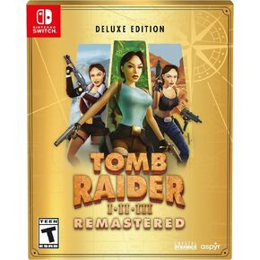 Tomb Raider I-III Remastered Starring Lara Croft - PlayStation 5
